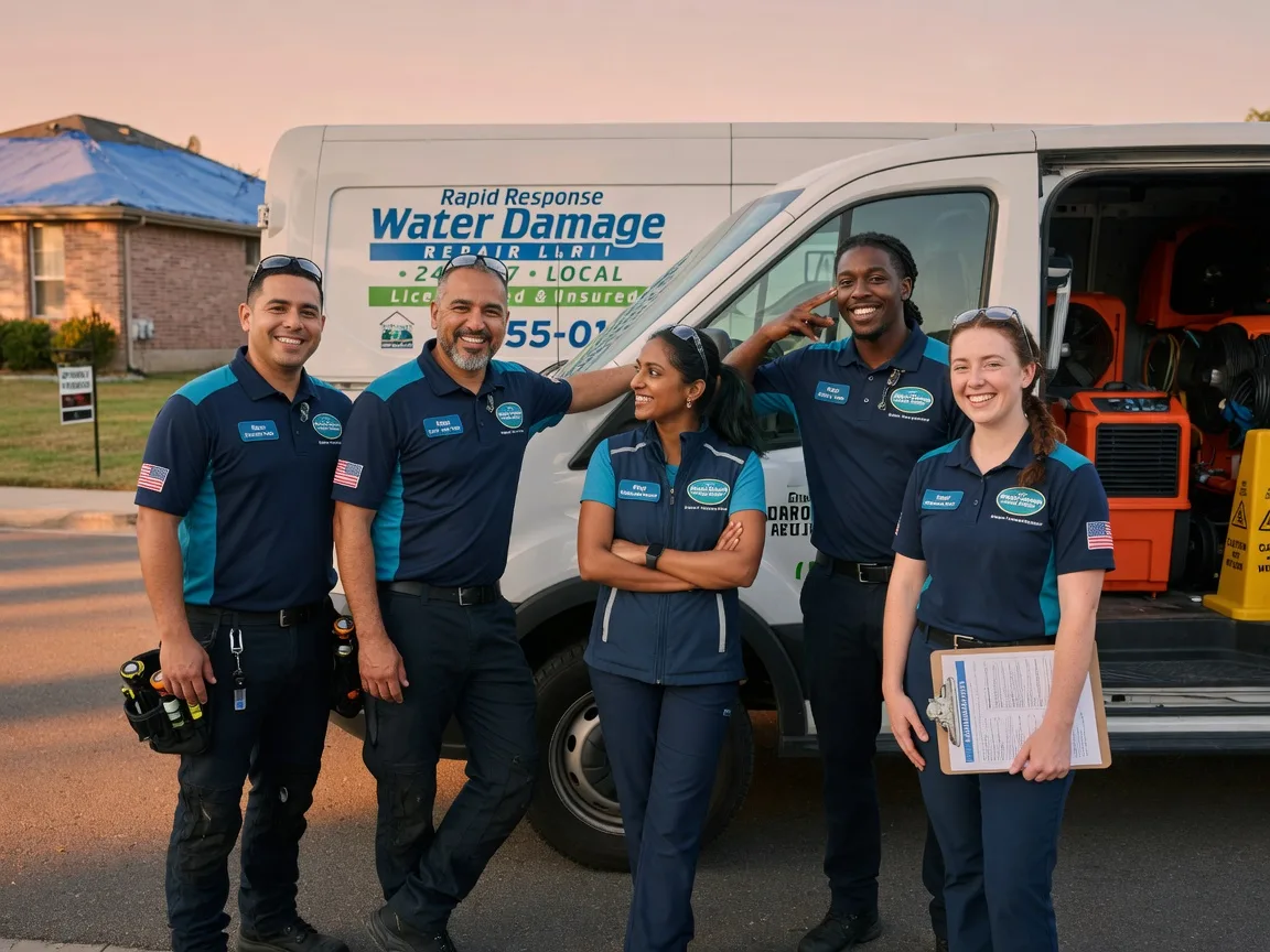 Water Damage Restoration company in Crary, ND
