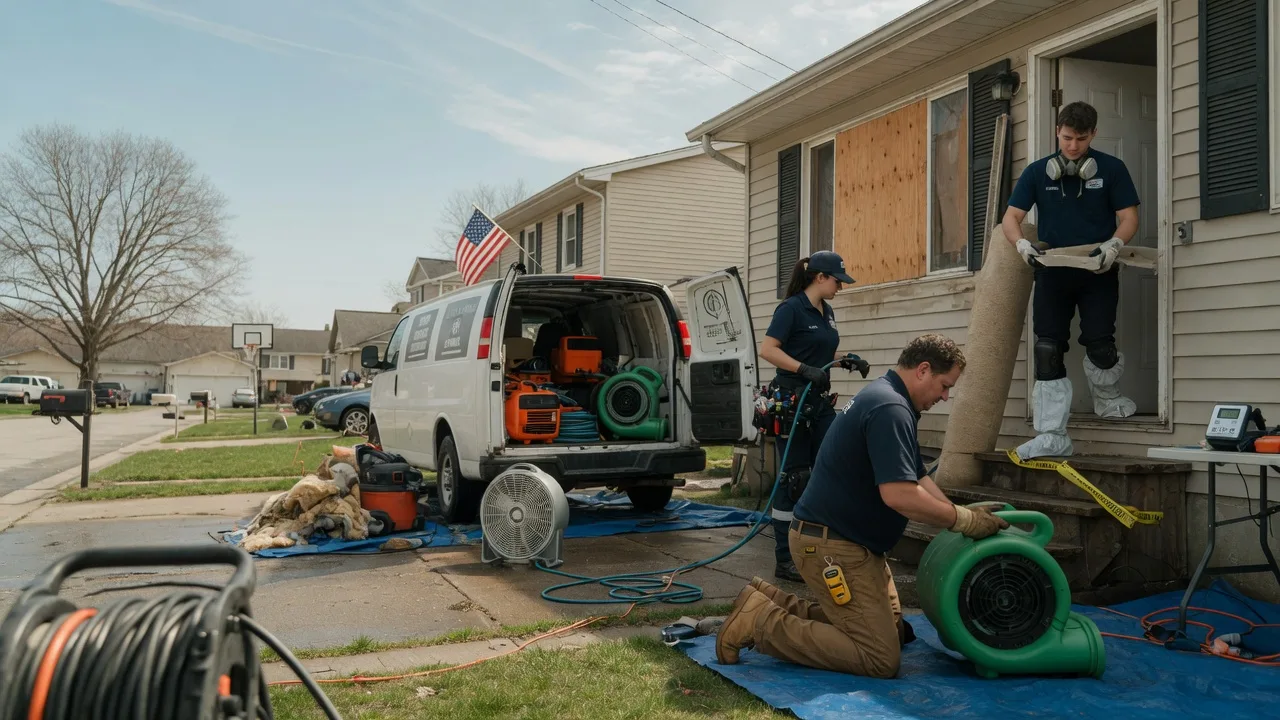 Water Damage Restoration in Crary, ND near me